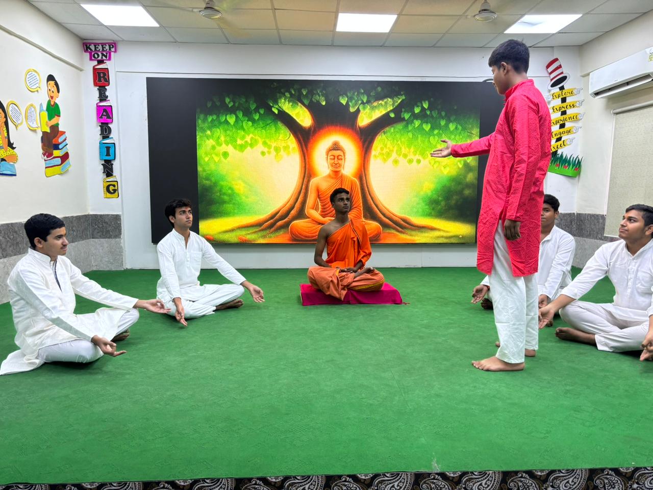 The SD Vidya School celebrated Guru Purnima